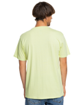 The Quiksilver Mens MW Logo T-Shirt in Shadow Lime