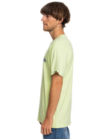 The Quiksilver Mens MW Logo T-Shirt in Shadow Lime