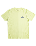 The Quiksilver Mens MW Logo T-Shirt in Shadow Lime