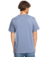 The Quiksilver Mens MW Logo T-Shirt in Flint Stone