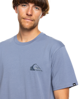 The Quiksilver Mens MW Logo T-Shirt in Flint Stone