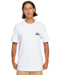 The Quiksilver MW Logo T-Shirt in White | Available at Anns Cottage