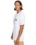 The Quiksilver MW Logo T-Shirt in White | Available at Anns Cottage