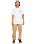 The Quiksilver MW Logo T-Shirt in White | Available at Anns Cottage