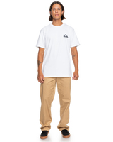 The Quiksilver MW Logo T-Shirt in White | Available at Anns Cottage