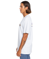 The Quiksilver Mens Retro Link T-Shirt in White