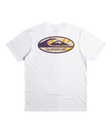 The Quiksilver Mens Retro Link T-Shirt in White