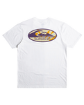 The Quiksilver Mens Retro Link T-Shirt in White