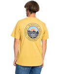 The Quiksilver Mens Landscapes T-Shirt in Fall Leaf