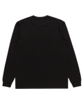 The Quiksilver Mens Diamond Logo Long Sleeve T-Shirt in Black