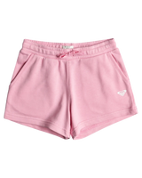 The Roxy Girls Girls Surf Feeling Shorts in Prism Pink