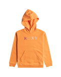 The Roxy Girls Girls Wildest Dreams Hoodie in Tangerine