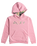 The Roxy Girls Girls Hope You Trust Hoodie in Prism Pink