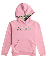 The Roxy Girls Girls Hope You Trust Hoodie in Prism Pink