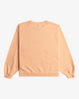 The Roxy Girls Girls Lineup Hoodie in Peach Parfait