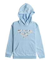 The Roxy Girls Girls Surf Feeling Hoodie in Bel Air Blue