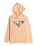 The Roxy Girls Girls Surf Feeling Hoodie in Peach Parfait