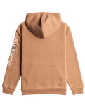 The Roxy Girls Girls Surf Feeling Hoodie in Camel