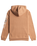 The Roxy Girls Girls Surf Feeling Hoodie in Camel