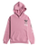 The Roxy Girls Girls Surf Feeling Hoodie in Mauve Orchid