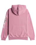 The Roxy Girls Girls Surf Feeling Hoodie in Mauve Orchid