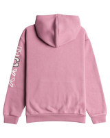 The Roxy Girls Girls Surf Feeling Hoodie in Mauve Orchid