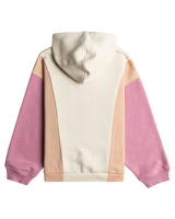 The Roxy Girls Girls Burnie Hoodie in Parchment