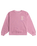 The Roxy Girls Girls Line up Sweatshirt in Mauve Orchid