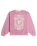 The Roxy Girls Girls Line up Sweatshirt in Mauve Orchid