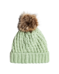 The Roxy Girls Girls Blizzard Beanie in Cameo Green