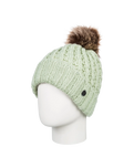 The Roxy Girls Girls Blizzard Beanie in Cameo Green