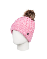 The Roxy Girls Girls Blizzard Beanie in Pink Frosting