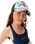 The Roxy Girls Girls Honey Coconut Trucker Cap in Naval Academy