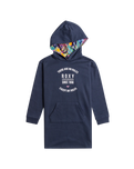 The Roxy Girls Girls Back In Town Hoodie in Indigo