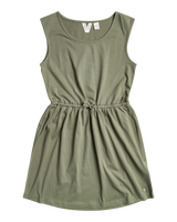 The Roxy Girls Girls Surfs Solid Playsuit in Agave Green