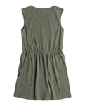 The Roxy Girls Girls Surfs Solid Playsuit in Agave Green