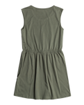 The Roxy Girls Girls Surfs Solid Playsuit in Agave Green