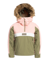 The Roxy Girls Girls Shelter Technical Jacket in Deep Lichen Green