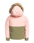 The Roxy Girls Girls Shelter Technical Jacket in Deep Lichen Green