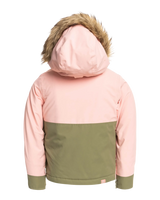 The Roxy Girls Girls Shelter Technical Jacket in Deep Lichen Green