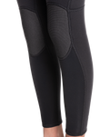 The Roxy Girls Prologue 4/3mm Back Zip Wetsuit in Black Cloud, Powder Grey & Sunglow