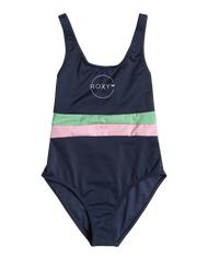 Girls Ilacabo Active One Piece Swimsuit in Naval Academy