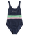 Girls Ilacabo Active One Piece Swimsuit in Naval Academy