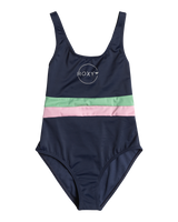 Girls Ilacabo Active One Piece Swimsuit in Naval Academy