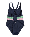 Girls Ilacabo Active One Piece Swimsuit in Naval Academy