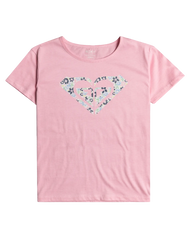 The Roxy Girls Girls Day & Night T-Shirt in Prism Pink