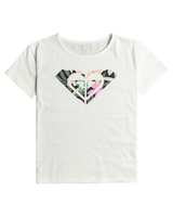 The Roxy Girls Girls Day & Night T-Shirt in Snow White