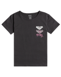 The Roxy Girls Girls Day And Night A T-Shirt in Phantom