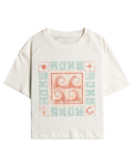 The Roxy Girls Girls Sun for All Seasons T-Shirt in Egret