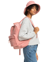 The Roxy Cozy Nature Backpack in Sachet Pink